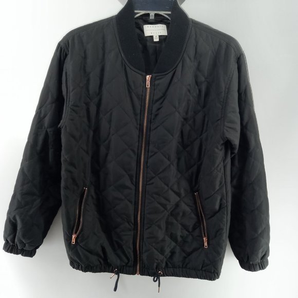 kendall and Kyllie bomber black jacket size XS - Picture 1 of 8